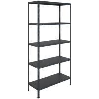 Стеллаж металлический Практик MS Standart 185/70x30/5 black