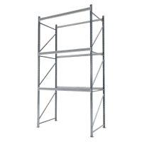 Стеллаж СФМ 4000х2000х600 (3 яруса без настила) RAL